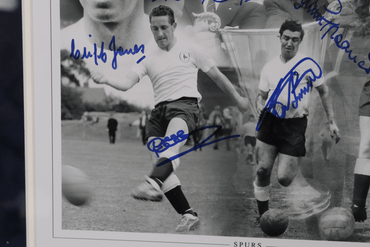 1960's spurs 8 signed photo montage - Memorabilia Framers Shop