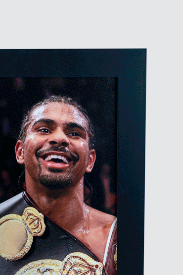 David Haye Signed Glove Framed Display