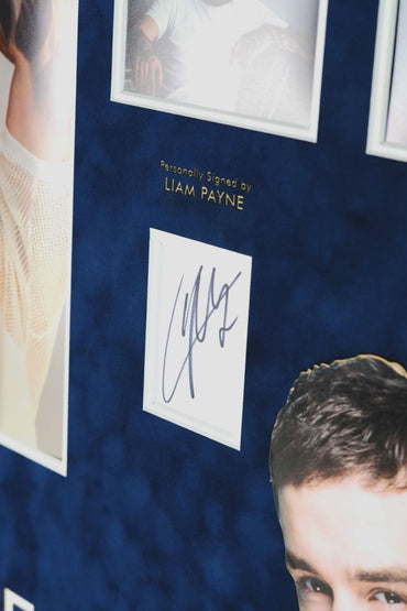 Liam Payne Autograph Display