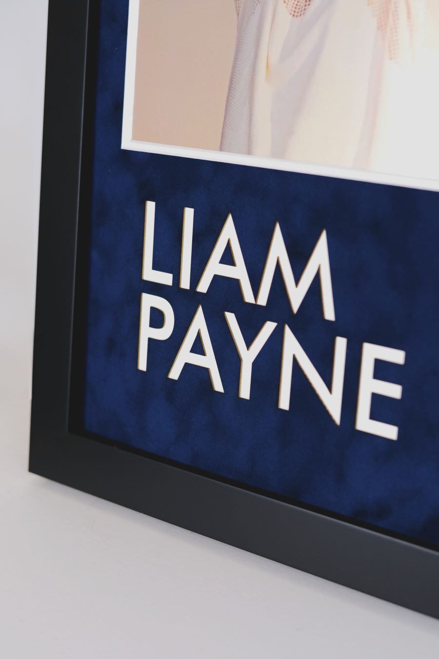 Liam Payne Autograph Display