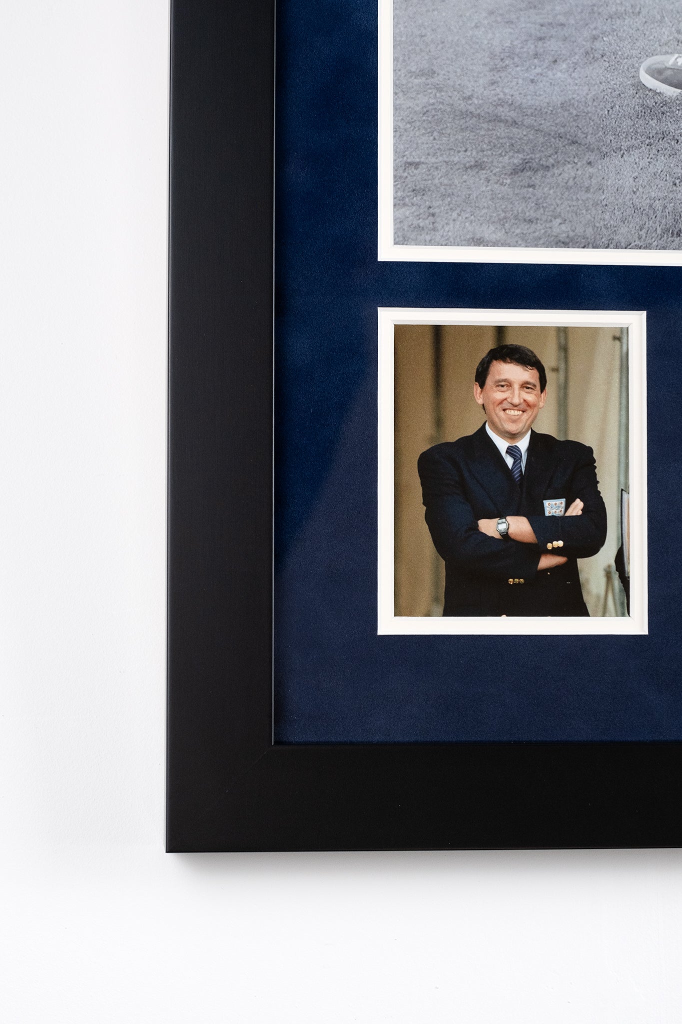 Graham Taylor Signed Display