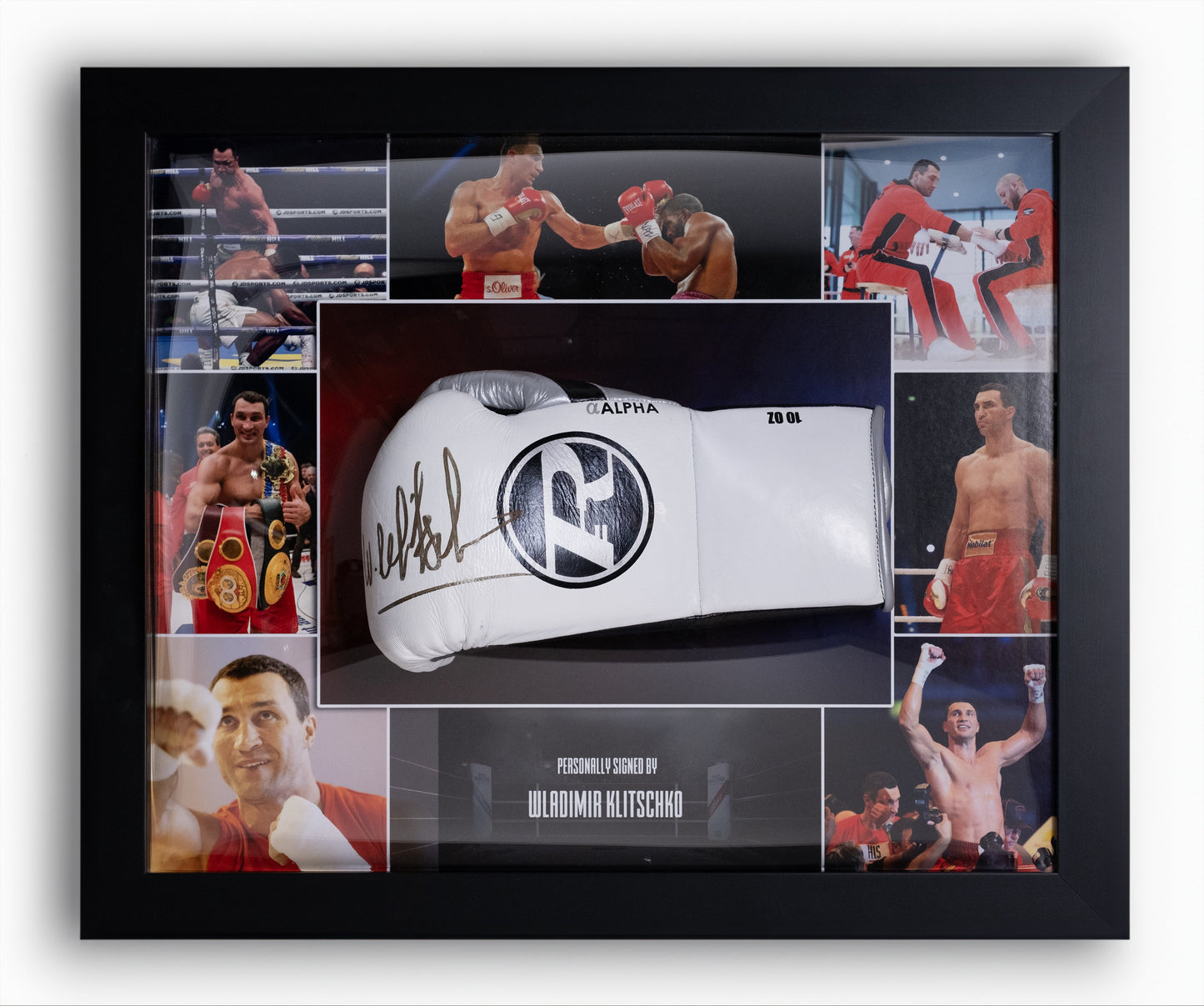Wladimir Klitschko Signed Glove Display