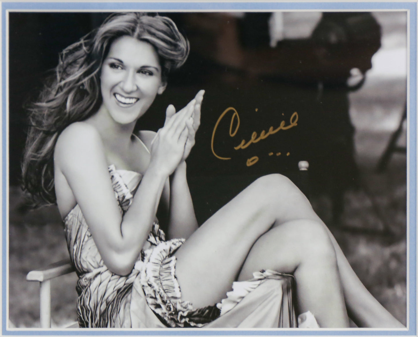 Celine Dion Signed 12x8 Photograph Framed Display
