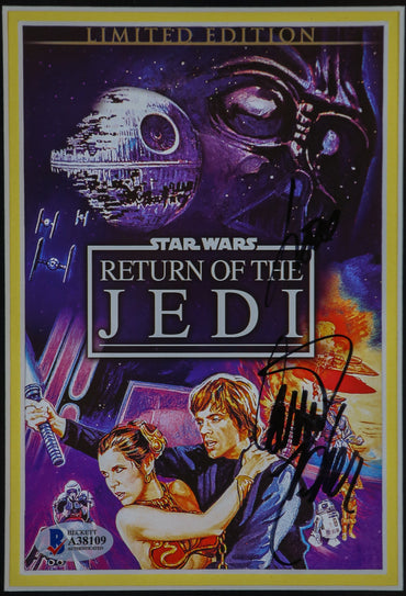 Carrie Fisher, Star Wars Signed 5x7 Photograph Framed Display