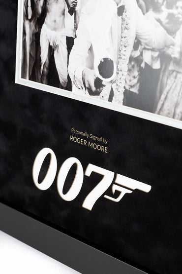 James Bond - Octopussy Display Signed by Roger Moore