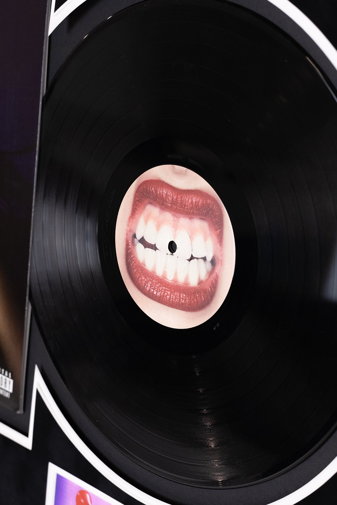 Olivia Rodrigo Signed 'GUTS' Vinyl Insert Framed Display