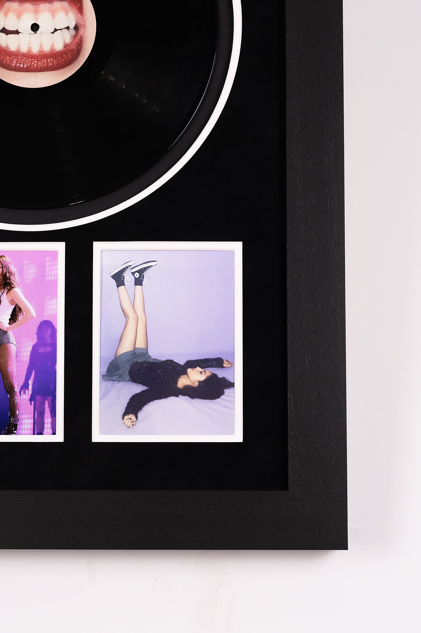 Olivia Rodrigo Signed 'GUTS' Vinyl Insert Framed Display