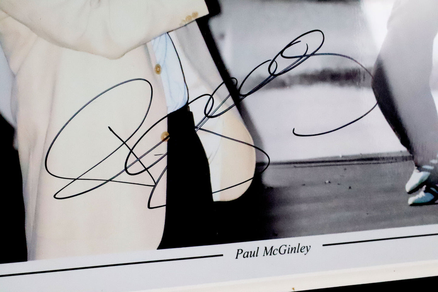 Paul McGinley Signed Photo Framed Display
