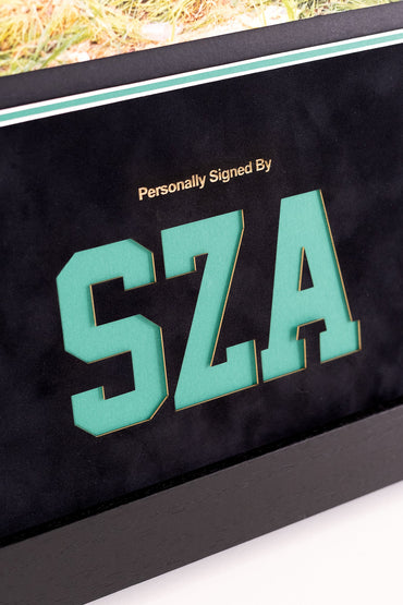 SZA Signed 'Ctrl' Vinyl Cover Framed Display