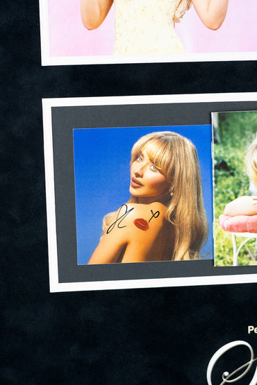 Sabrina Carpenter 'Short N' Sweet' CD And Signed Insert Framed Display