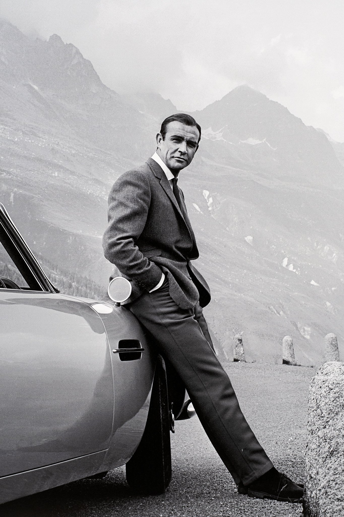 Sean Connery, 007 Signed Whitecard Framed Display