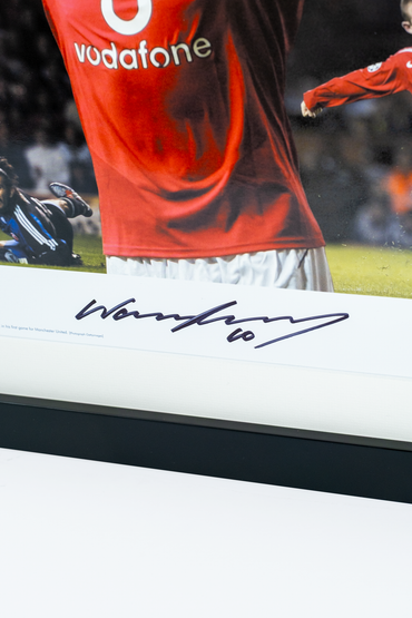 Wayne Rooney Manchester United Signed photo