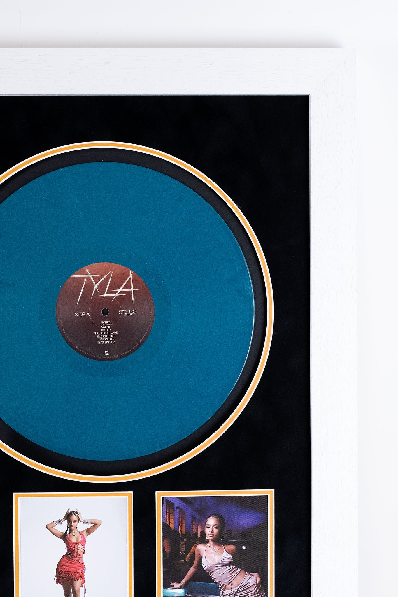 Tyla Signed Album Insert Framed Vinyl Display