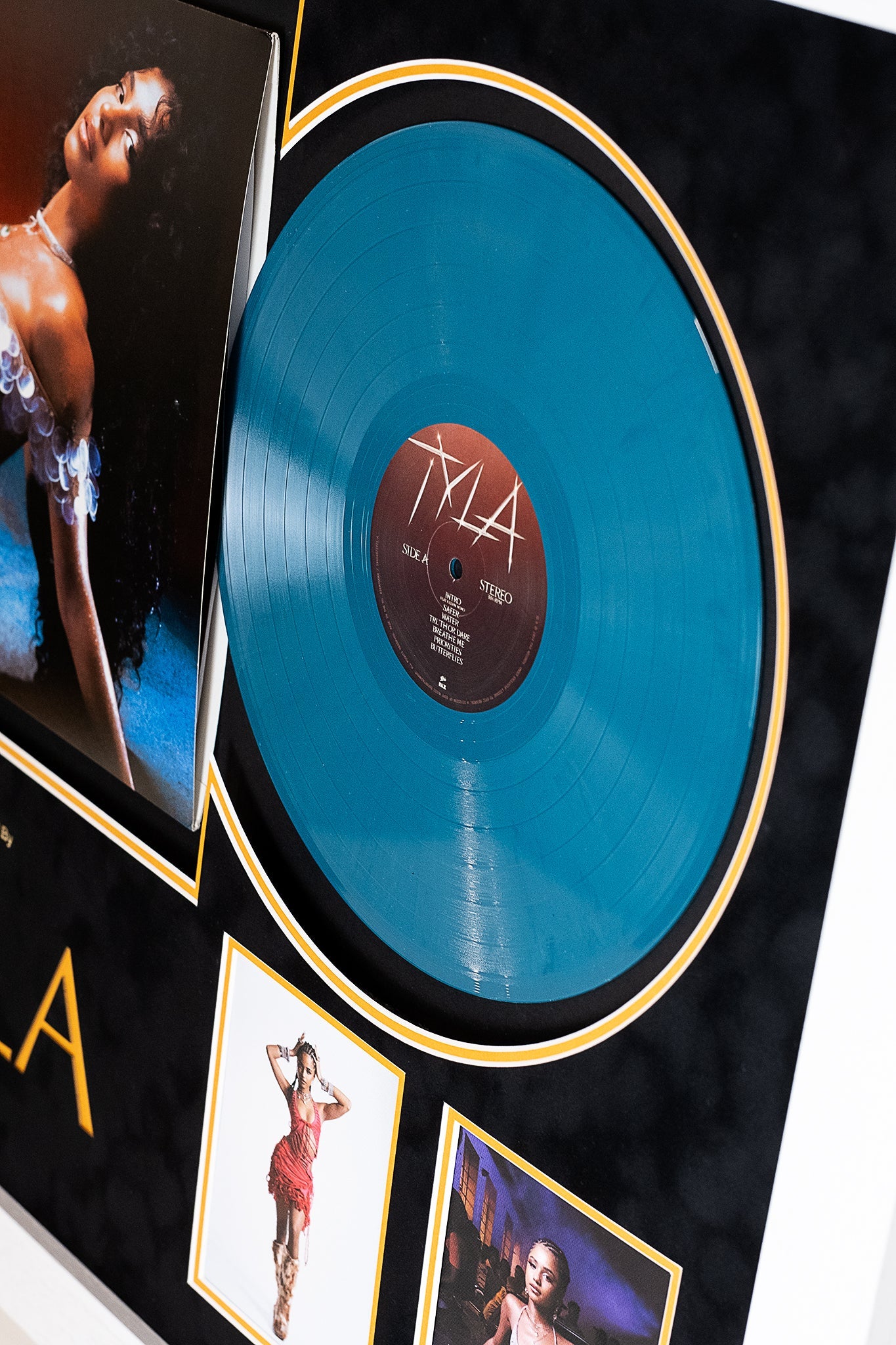 Tyla Signed Album Insert Framed Vinyl Display