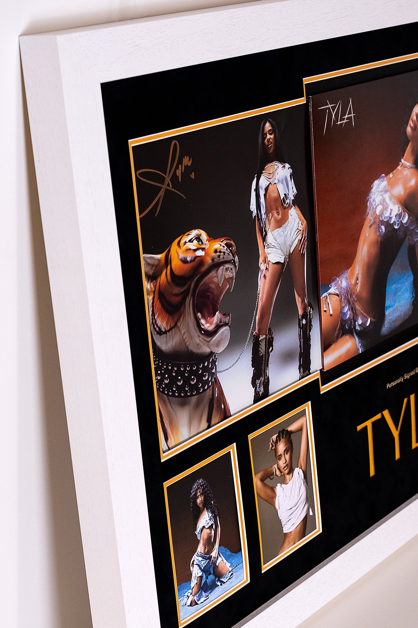 Tyla Signed Album Insert Framed Vinyl Display
