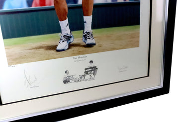 Tim Henman Signed Photo Framed Display
