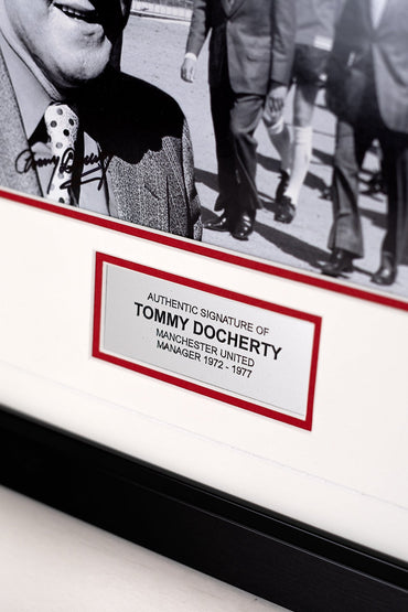 Tommy Docharty Signed Photo Manchester United