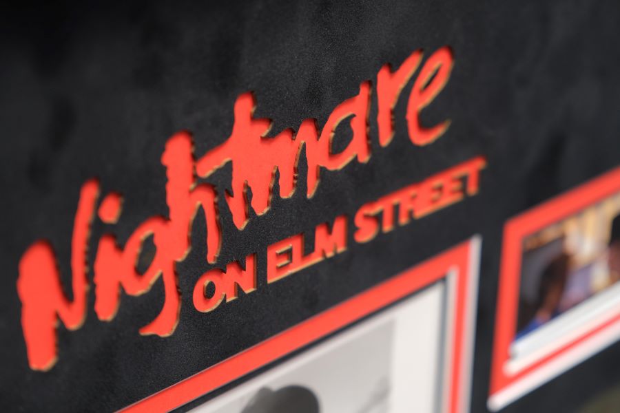 A Nightmare on Elm Street Signed Poster by Robert Englund - Memorabilia Framers Shop