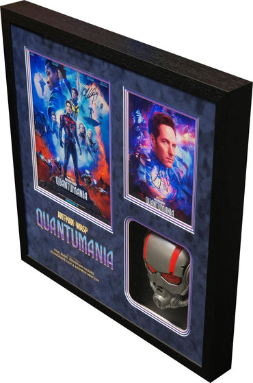 Ant-Man and the Wasp Quantumania Signed by cast Photograph Framed Display - Memorabilia Framers Shop