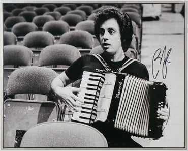 Billy Joel Signed 12x16 Photograph Framed Display - Memorabilia Framers Shop