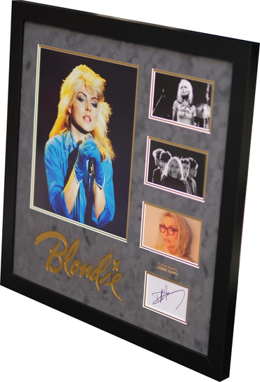 Blondie Debbie Harry Framed DIsplay - Memorabilia Framers Shop
