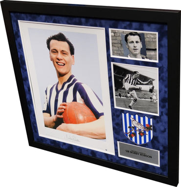 Bobby Robson Signed Photograph Framed Display - Memorabilia Framers Shop
