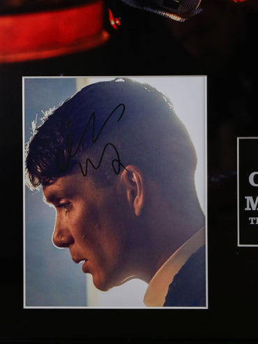 Cillian Murphey Signed Peaky Blinders 12x8 Photograph Framed Display - Memorabilia Framers Shop