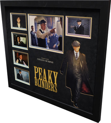 Cillian Murphy Signed photograph Peaky Blinders framed display - Memorabilia Framers Shop