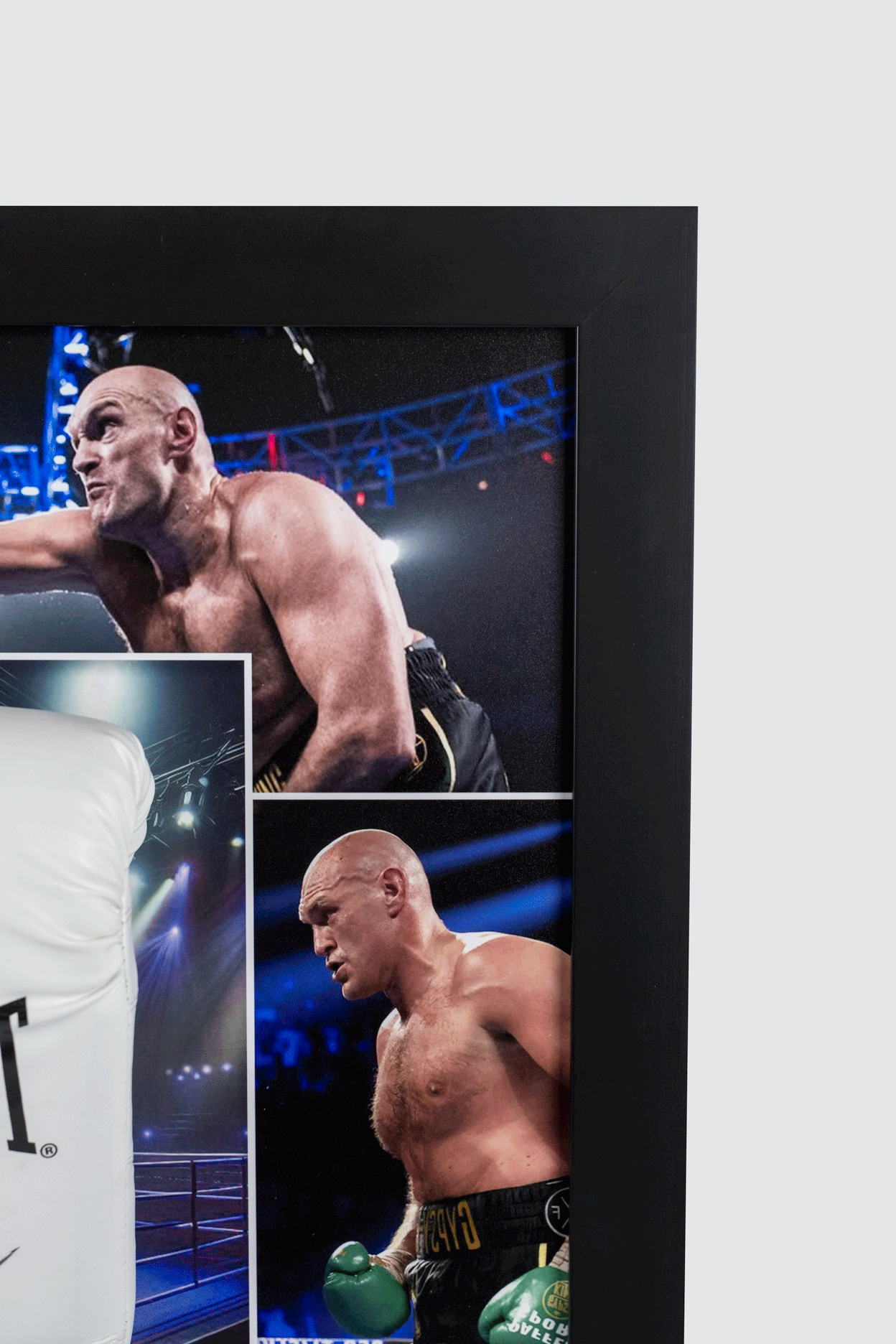 Tyson Fury Signed Glove Framed Display