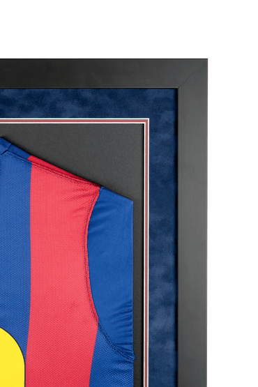 Lionel Messi Signed Barcelona FC Shirt Framed Display
