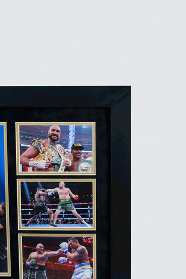 Tyson Fury 12x8 Photo Montage Display