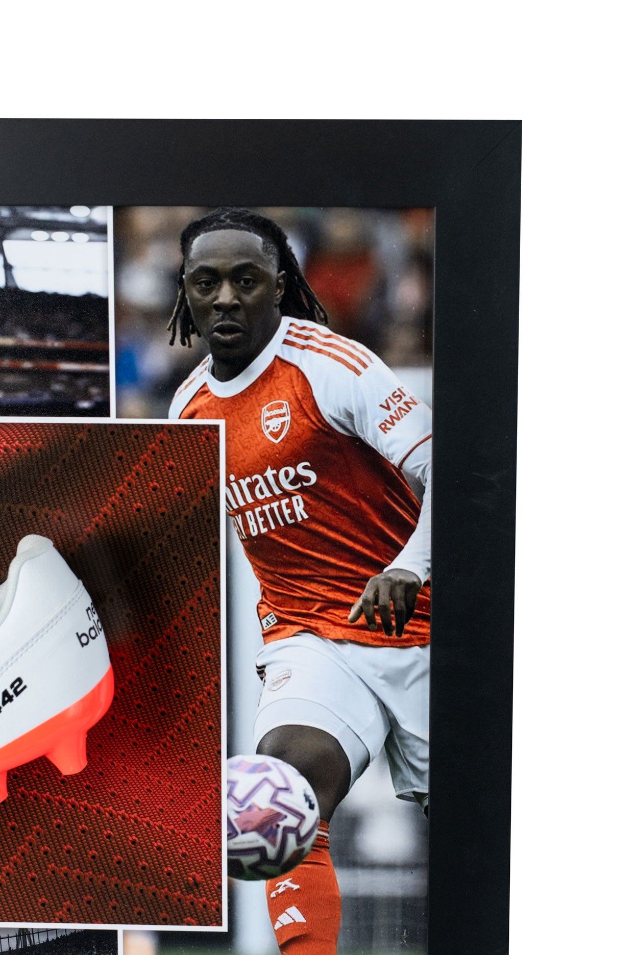 Eberechi Eze Hand-Signed Arsenal Boot Display