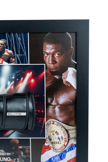 Frank Bruno Signed Glove Framed Display