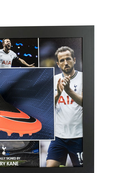 Harry Kane Signed Spurs Boot Framed Display