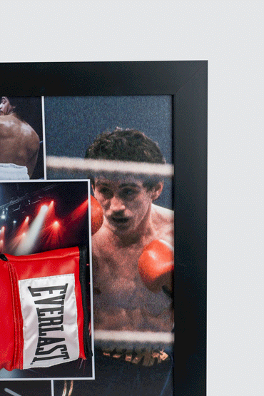 Barry McGuigan Signed Glove Framed Display