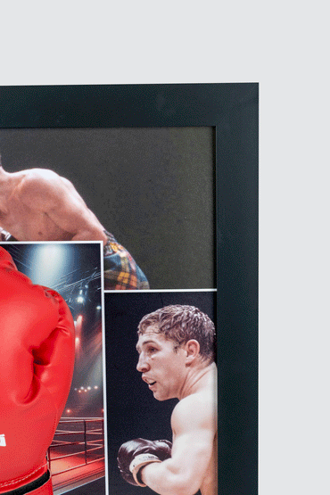 Ken Buchanan Signed Glove Framed Display