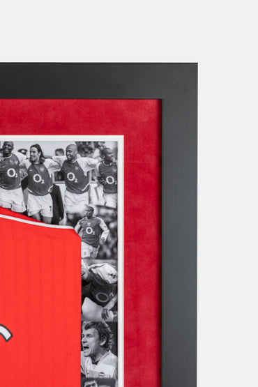 Arsenal Invincibles Shirt Framed Display