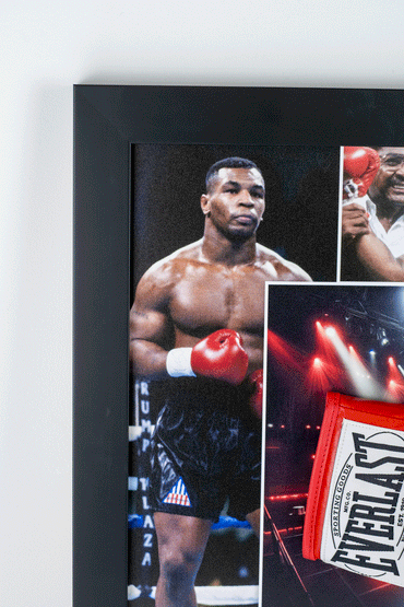 Mike Tyson Signed Glove Framed Display