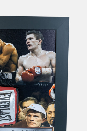Ricky Hatton Signed Glove Framed Display