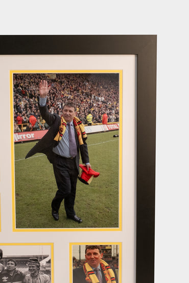 Graham Taylor Signed Display