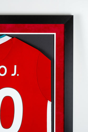 Diogo Jota signed shirt Liverpool F.C.