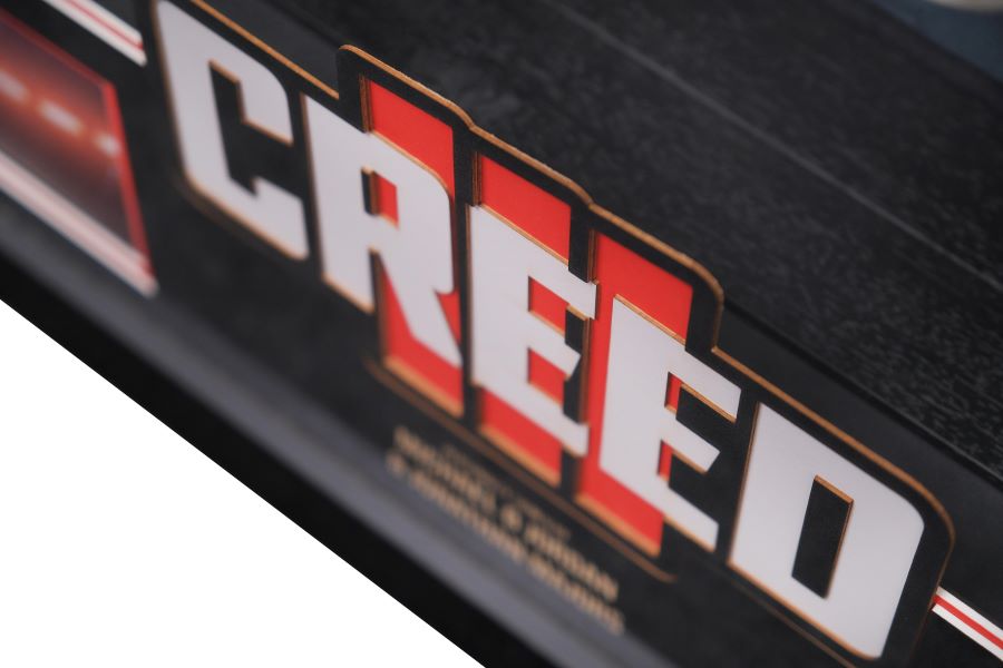 Creed III Signed Boxing Glove Display Signed by Michael B Jordan and Jonathon Majors - Memorabilia Framers Shop