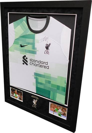 Darwen Núñez signed shirt Liverpool F.C. (away shirt) - Memorabilia Framers Shop