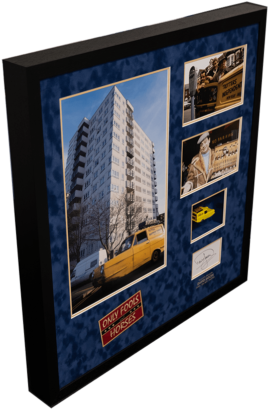 David Jason Reliant Robin Signed Photograph Display - Memorabilia Framers Shop