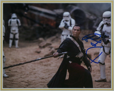Donnie Yen, Star Wars Signed 12x8 Photograph Framed Display - Memorabilia Framers Shop