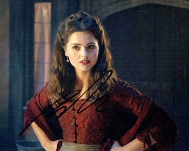 Dr Who Photograph Framed Display Signed by Jenna Louis - Memorabilia Framers Shop