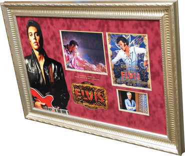 Elvis Movie Signed Display by Austin Butler and Baz Luhrmann - Memorabilia Framers Shop