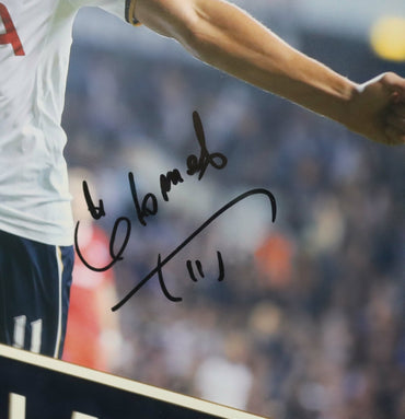Erik Lamela signed photo tottenham - Memorabilia Framers Shop