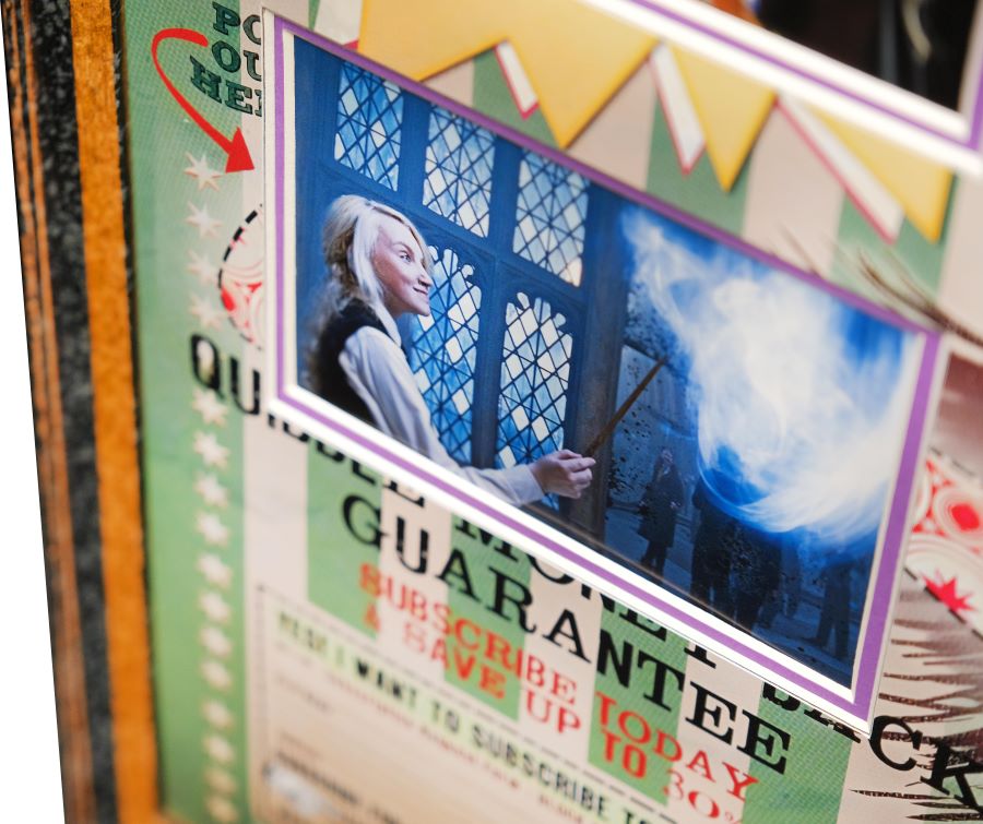 Evanna Lynch Potter Signed Photograph Harry Potter Display - Memorabilia Framers Shop
