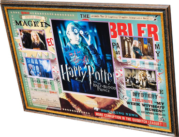 Evanna Lynch Potter Signed Photograph Harry Potter Display - Memorabilia Framers Shop